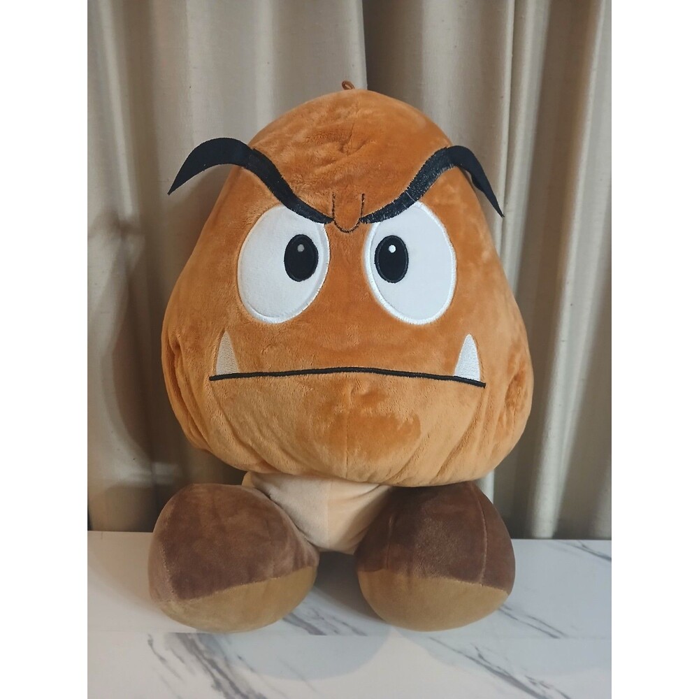 Super Mario GOOMBA Nintendo 20” Large Stuffed Character Toy 2022